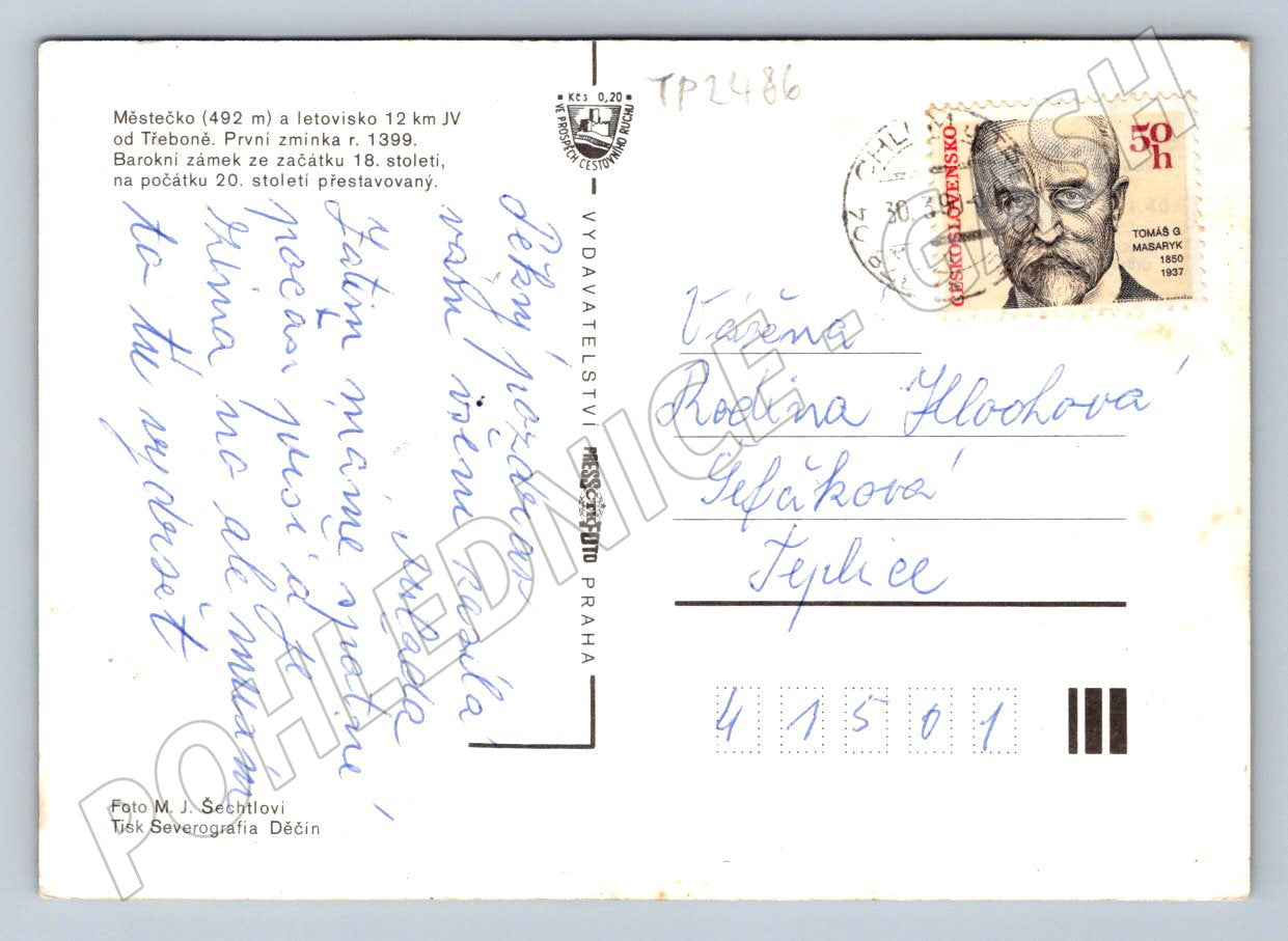 Pohlednice Chlum u Třeboně více pohledů (TP2486)