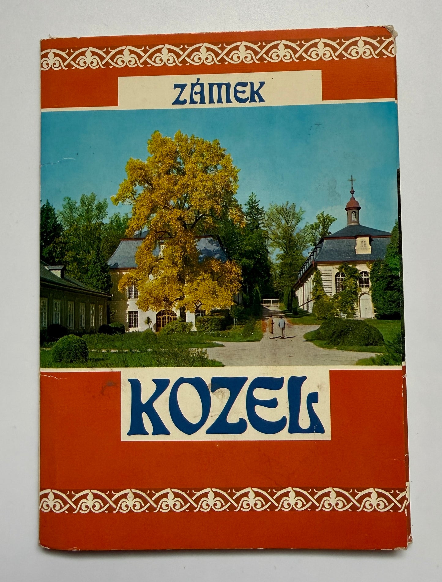Soubor pohlednic Zámek Kozel interiéry Plzeň (BM113)