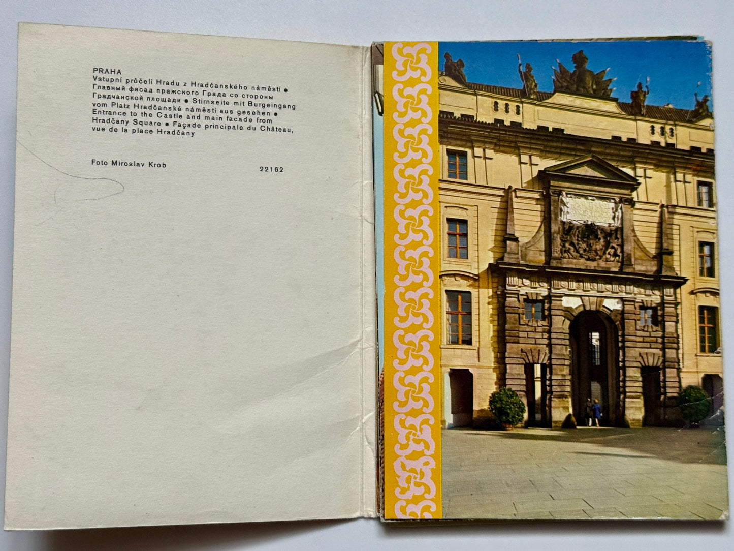 Sada pohlednic Praha Pražský Hrad interiéry exteriéry (BM126)