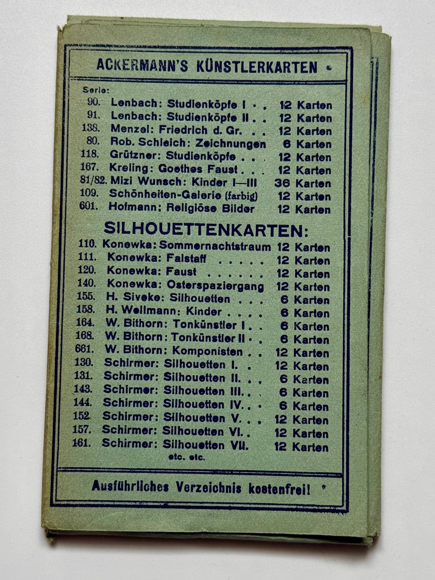 Sada pohlednic Michelangelo skulptury reprodukce (BM145)