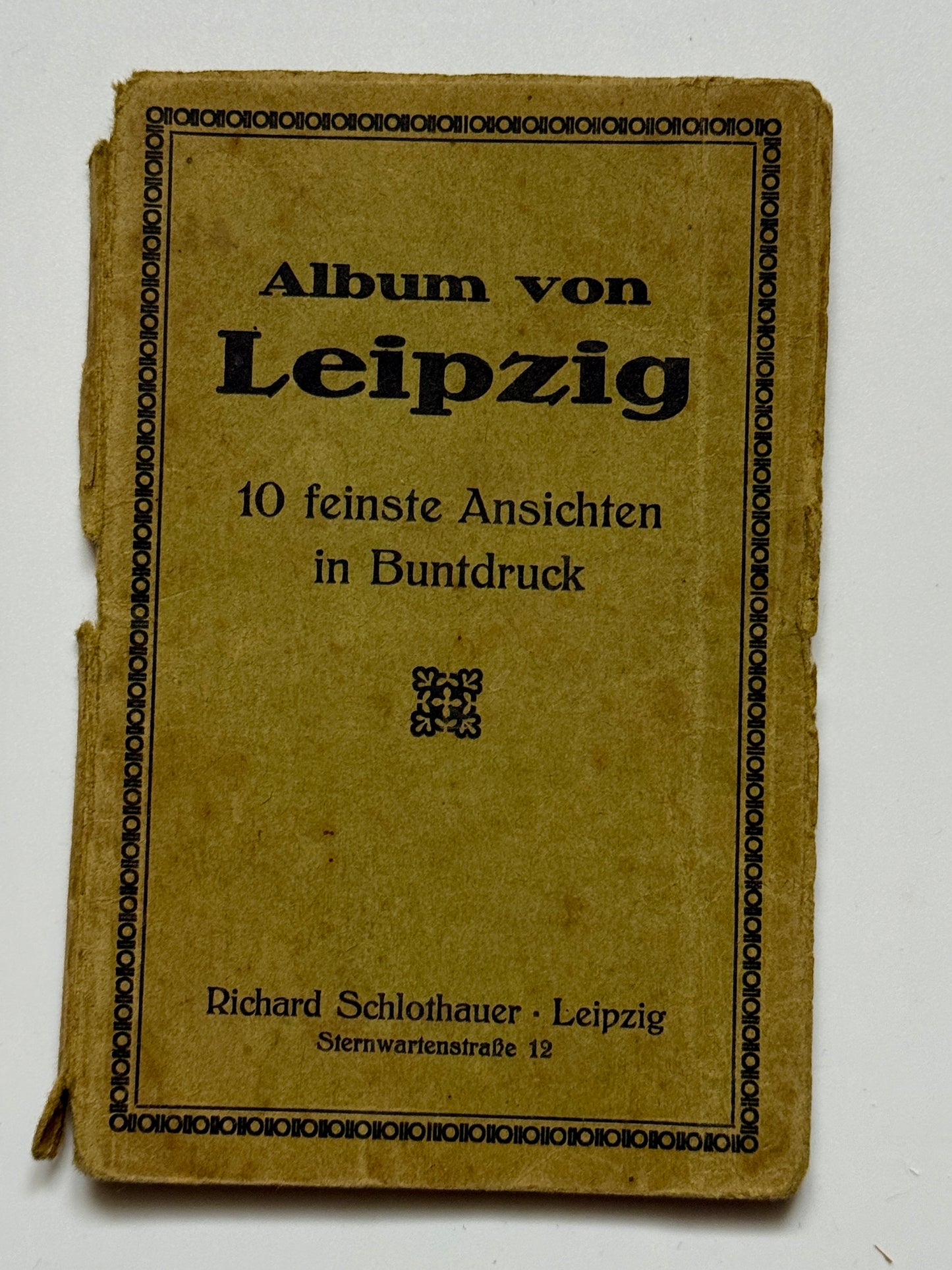 Sada pohlednic Album Leipzig 8 pohledů Německo (BM155)