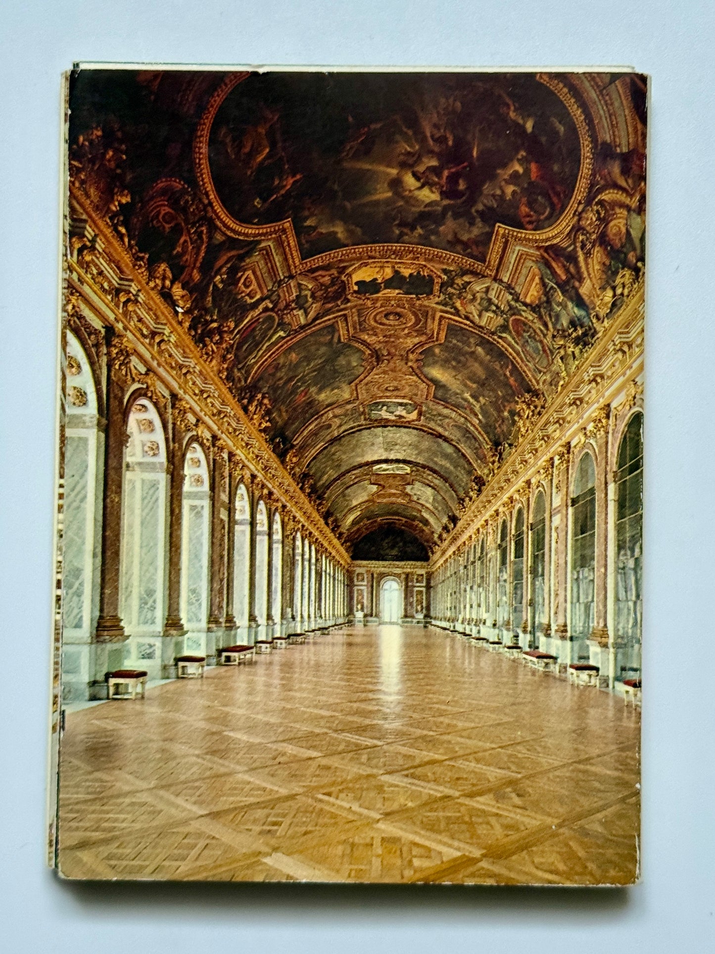 Sada pohlednic Versailles Palác a zahrady souvenir (BM166)