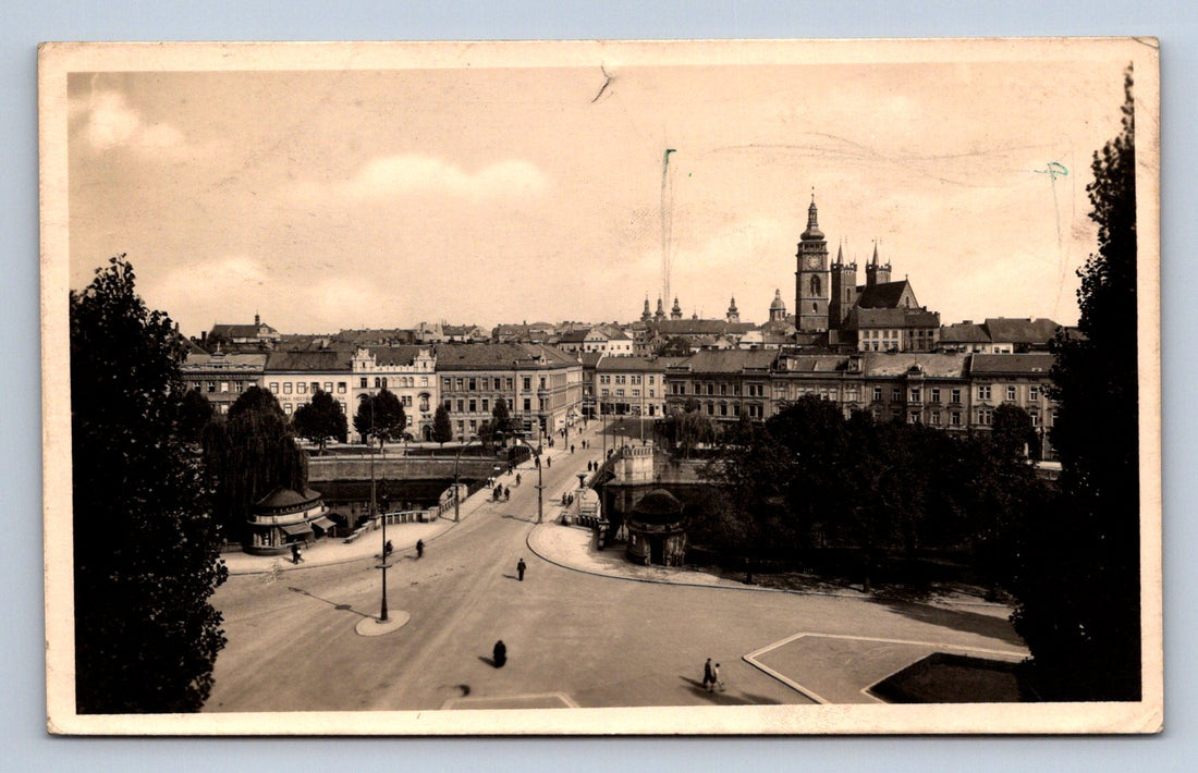 🏛️ Stara pohlednice Hradec Králové staré město