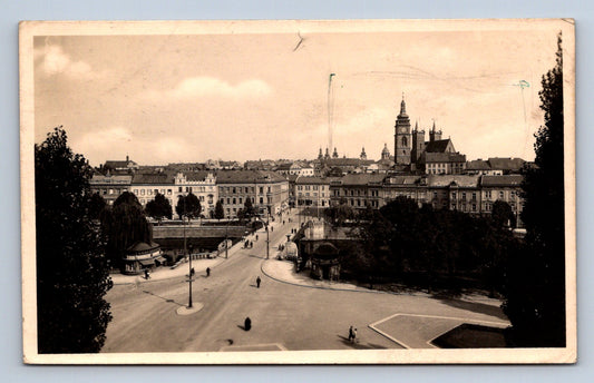 🏛️ Stara pohlednice Hradec Králové staré město