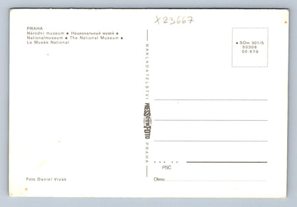 Postcard PRAGUE - NATIONAL MUSEUM (X23667)