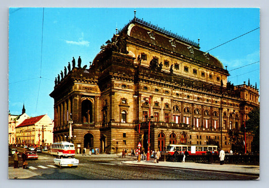 Postcard PRAGUE - NATIONAL THEATRE (X23672)