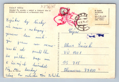 Postcard ČESKÝ ČĚŠÍN (X23678)