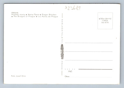 Postcard PRAGUE - PRAGUE BRIDGES (X23681)