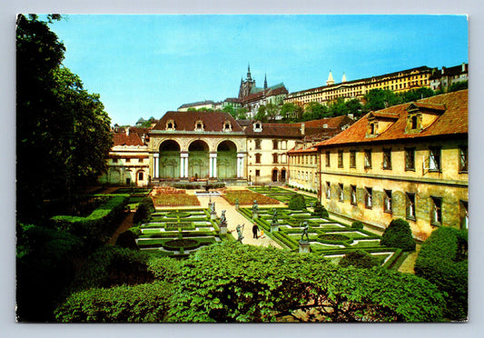 Postcard Prague - sala terrena in the Wallenstein Garden (X23682)