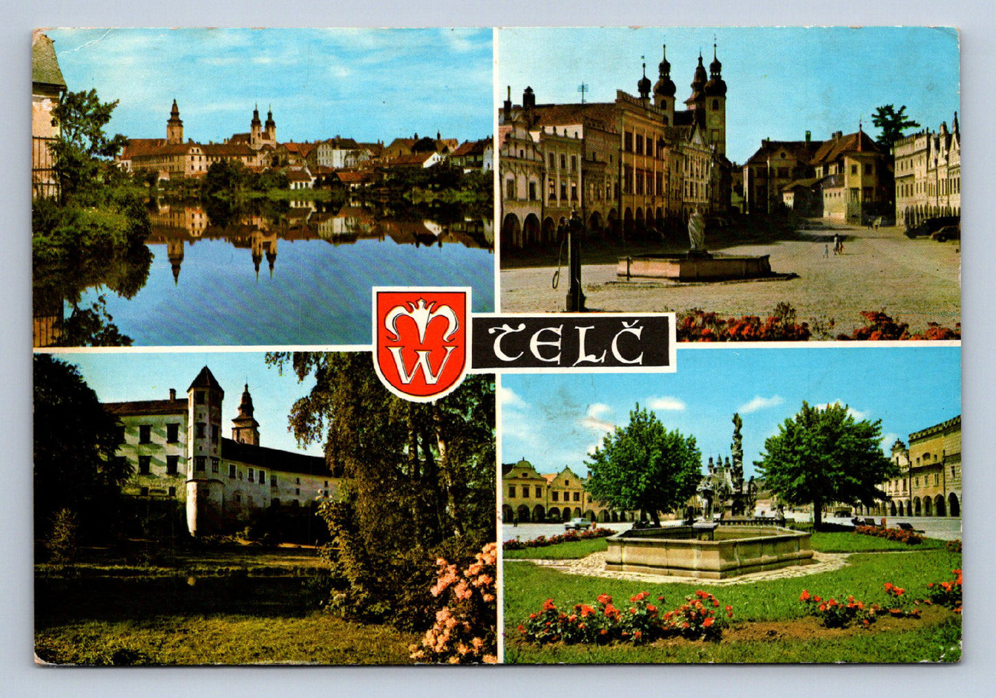 Postcard TELČ (X23683)