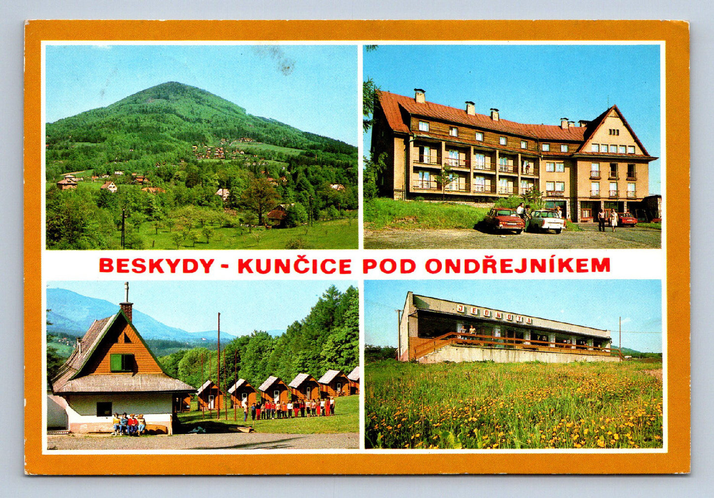 Postcard BESKY MOUNTAINS - KUNČICE POD ONDŘEJNÍKEM (X23690)
