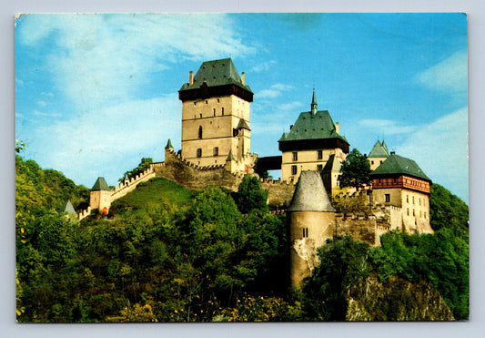 Postcard KARLŠTEJN CASTLE (X23691)