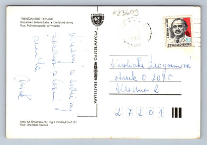 Postcard TRENČIANSKÁ TEPLICA (X23693)