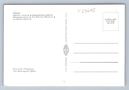 Postcard PRAGUE - NATIONAL MUSEUM (X23695)