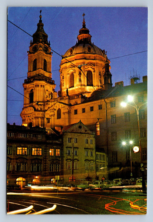 Postcard PRAGUE - CHURCH OF ST. NICHOLAS (X23696)