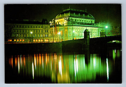 Postcard PRAGUE - NATIONAL THEATRE (X23698)