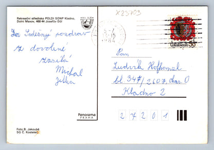 Postcard KLADNO (X23703)