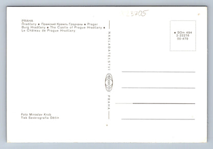 Postcard PRAGUE - HRADČANY (X23705)