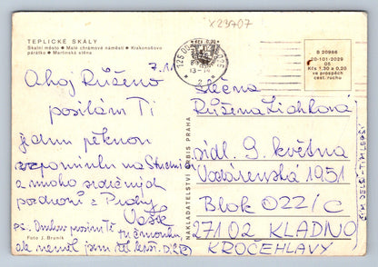 Postcard TEPLICA ROCKS (X23707)