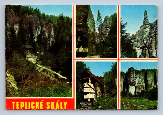 Postcard TEPLICA ROCKS (X23707)