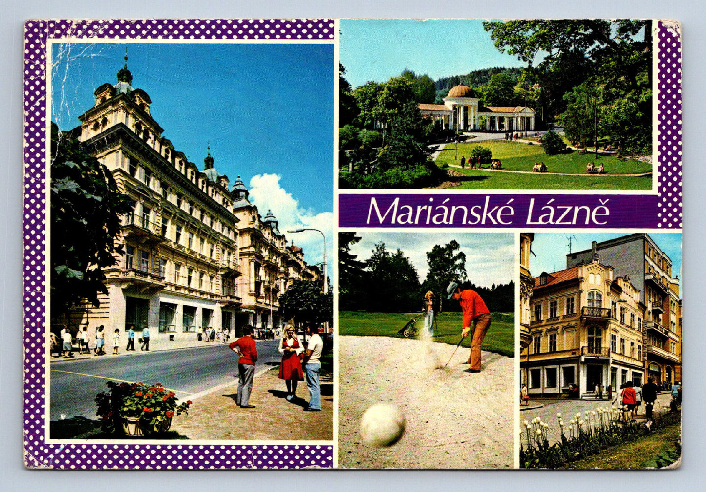 Postcard MARIANSKÉ LÁZNĚ (X23710)