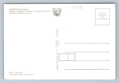 Postcard NEW TOWN OVER METUJI (X23712)