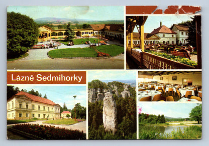 Postcard LÁZNĚ SEDMIHORKY (X23722)