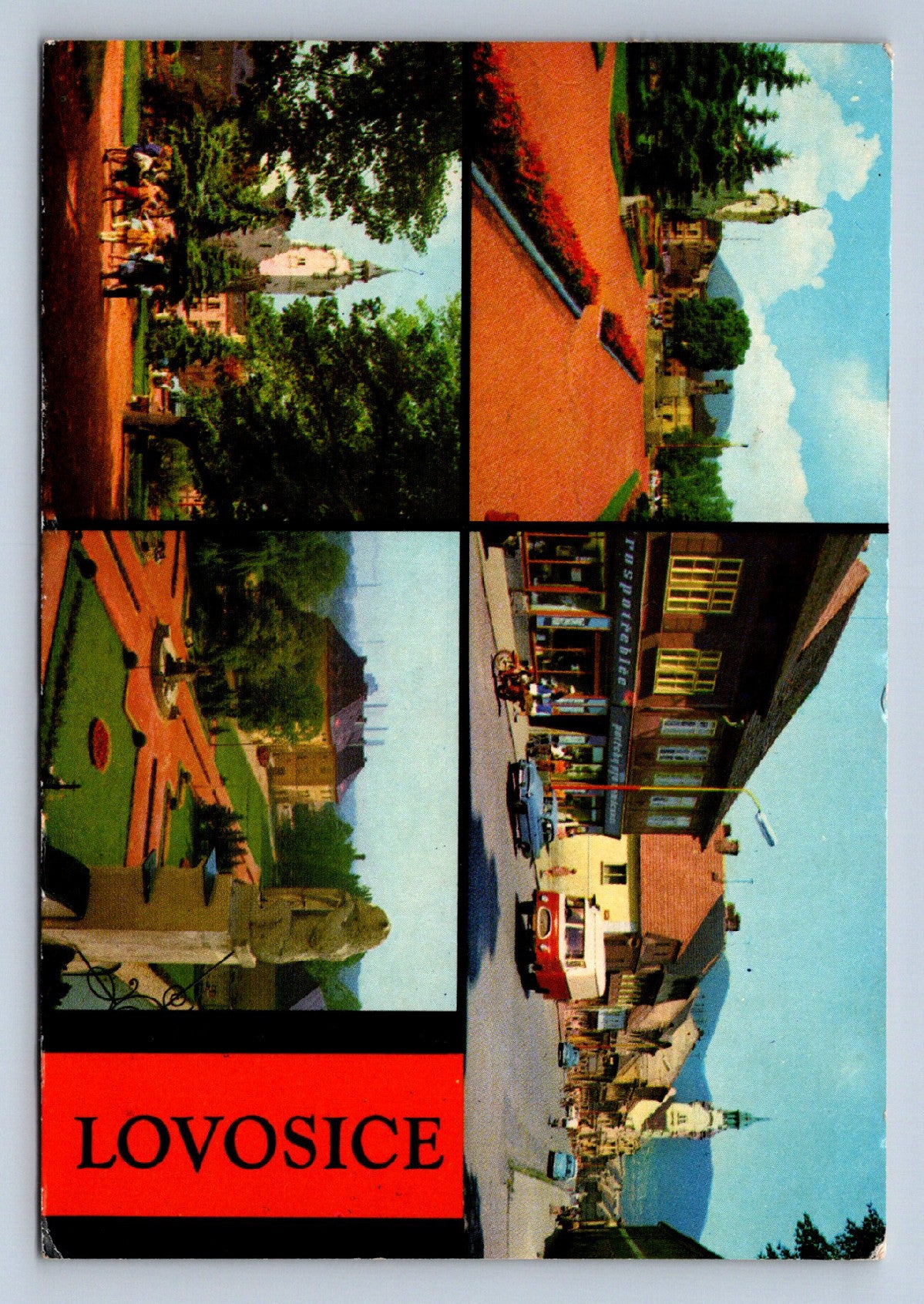 Postcard LOVOSICE (X23723)