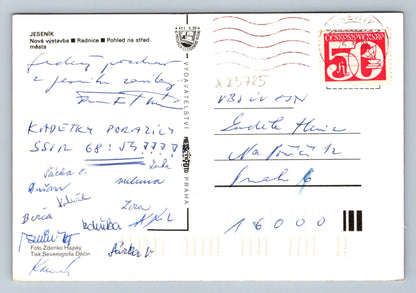 Postcard JESENÍK (X23725)
