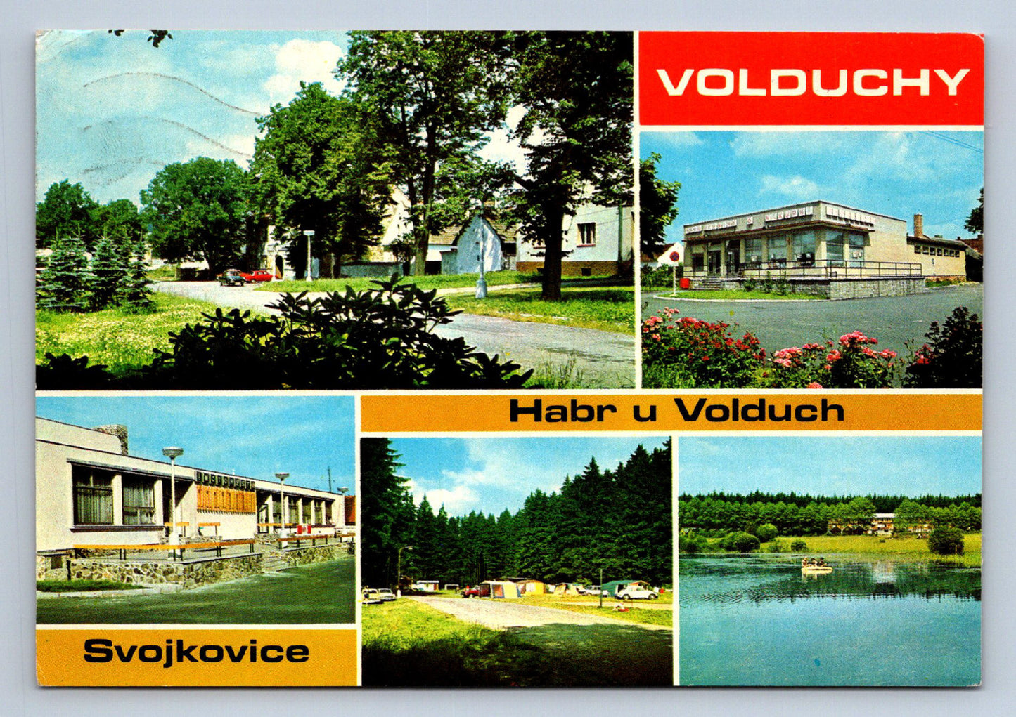 Postcard VOLDUCHY - ROKYCANY DISTRICT (X23727)