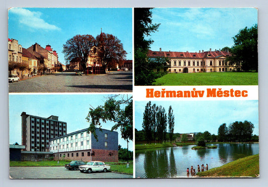 Postcard HEŘMANŮV MĚSTEC (X23728)