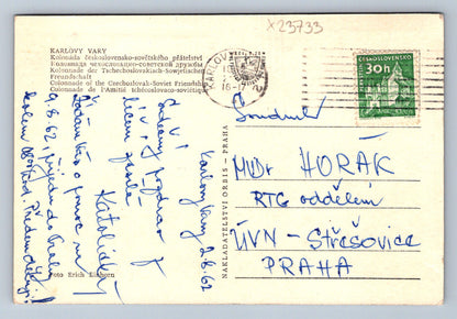 Postcard KARLOVY VARY (X23733)