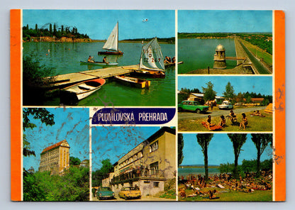 Postcard PLUMLOV DAM (X23739)
