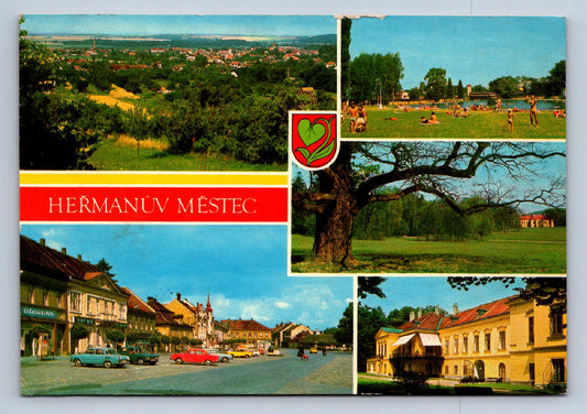Postcard HEŘMANŮV MĚSTEC (X23746)