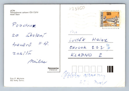 Postcard JIČÍN - SPORTS AREAL (X23750)