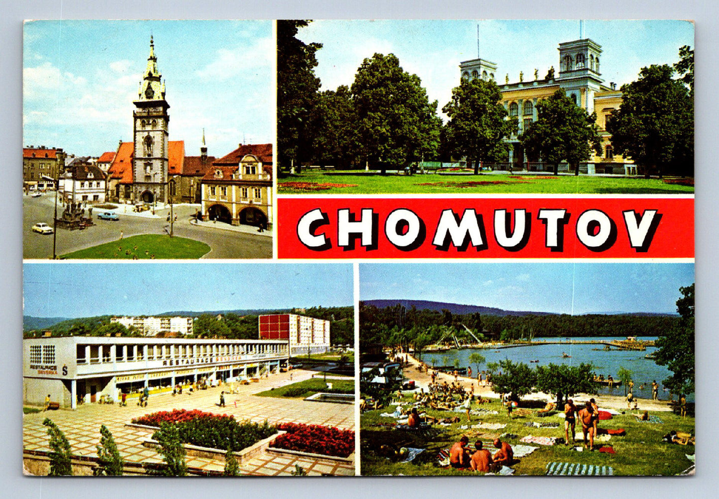 Postcard CHOMUTOV (X23760)