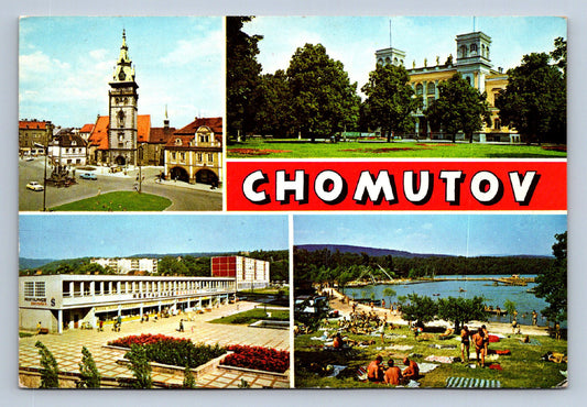 Postcard CHOMUTOV (X23760)