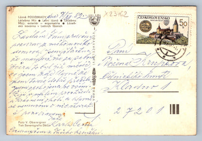 Pohlednice LÁZNĚ PODĚBRADY (X23762)