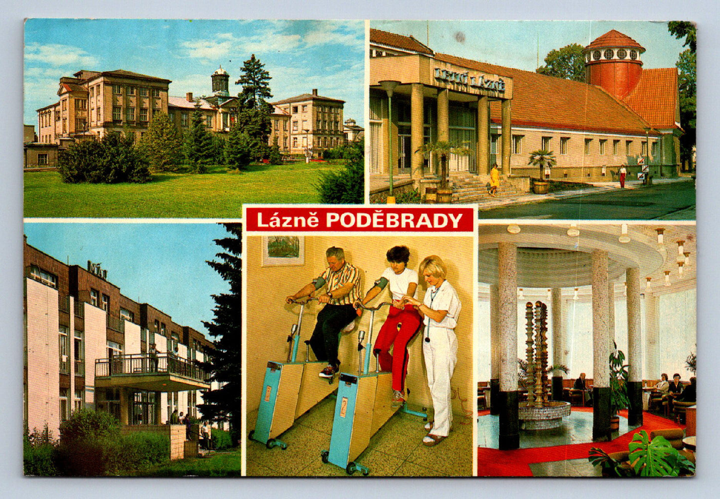 Pohlednice LÁZNĚ PODĚBRADY (X23762)