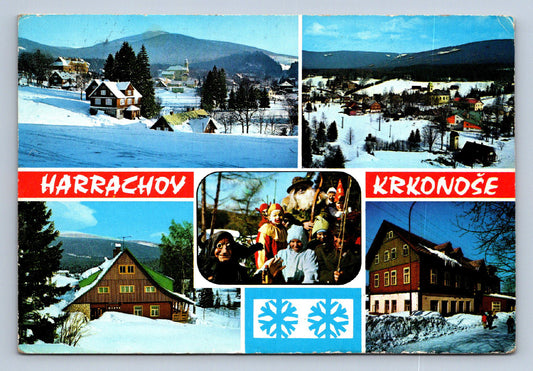 Postcard HARRACHOV KRKONOSE (X23763)
