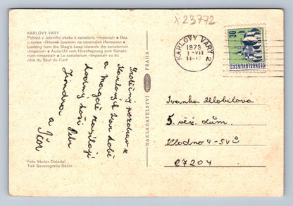 Postcard KARLOVY VARY (X23772)