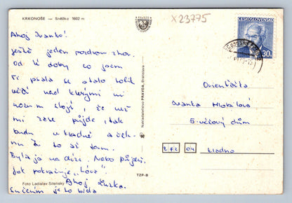 Postcard KRKONOSE (X23775)