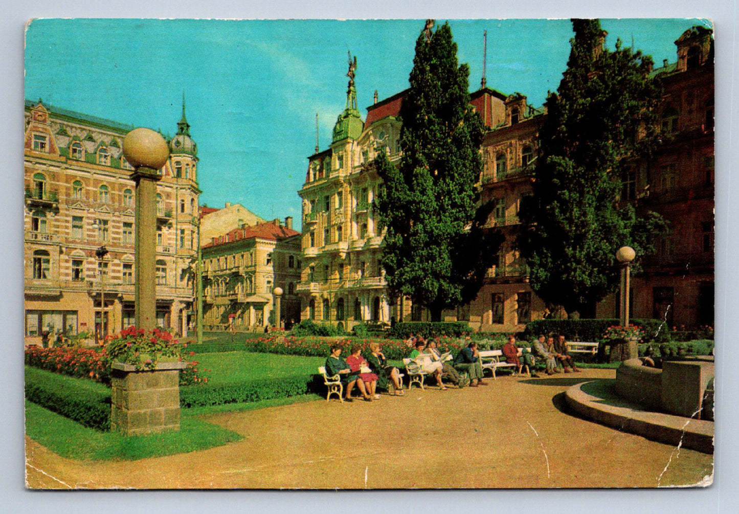 Postcard MARIANSKÉ LÁZNĚ (X23784)