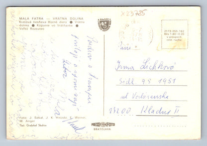 Pohlednice MALÁ FATRA - VRÁTNA DOLINA (X23785)