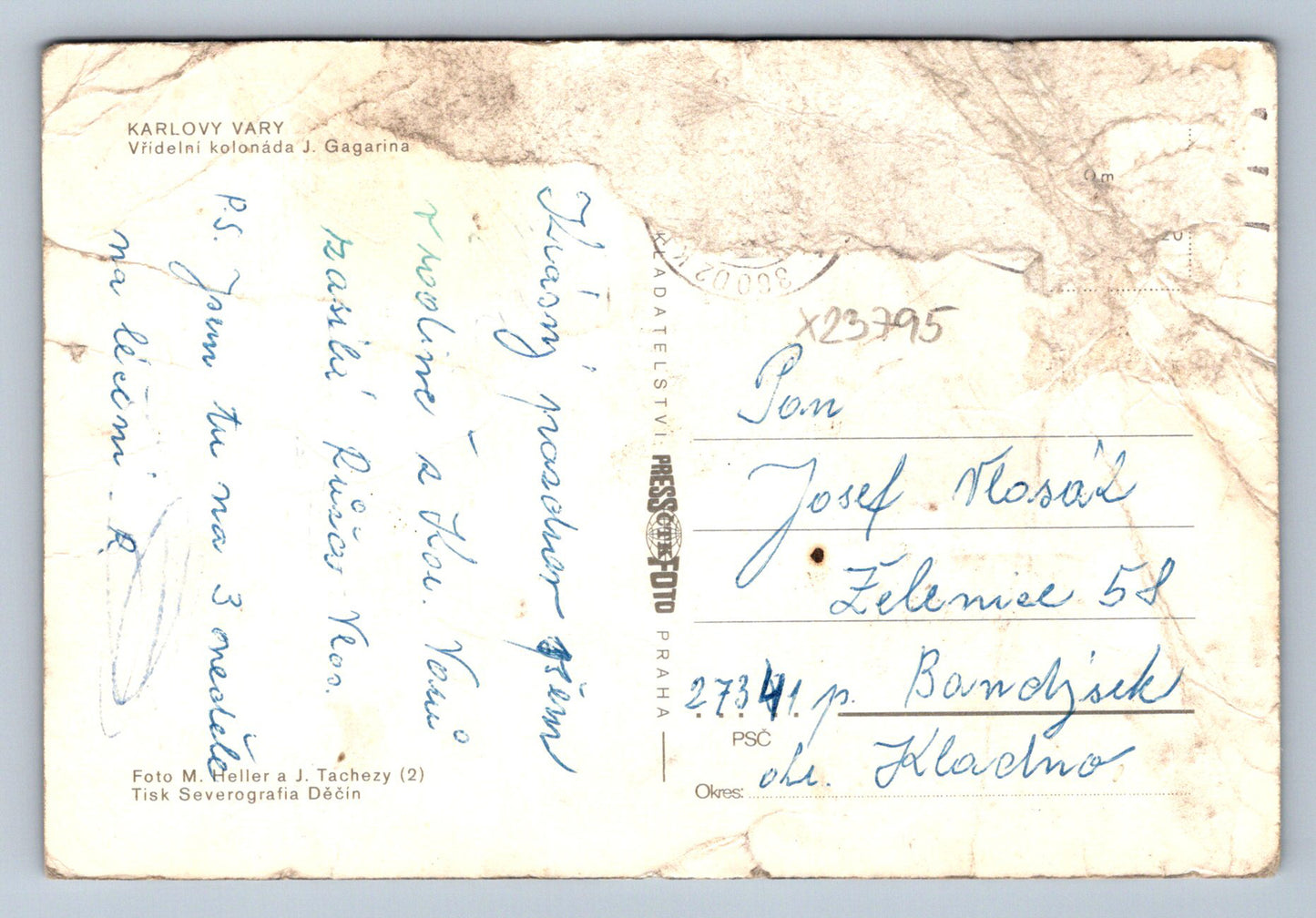 Postcard KARLOVY VARY (X23795)