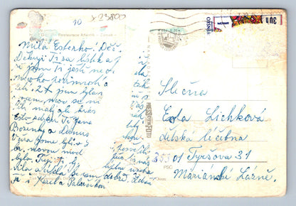 Postcard DECIN (X23800)