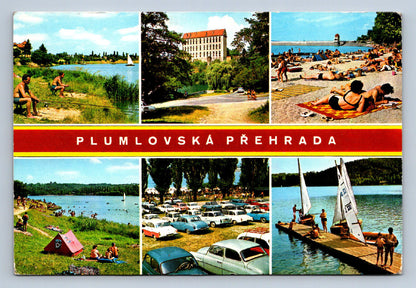 Postcard PLUMLOV DAM (X23808)