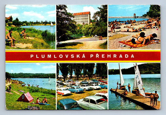 Postcard PLUMLOV DAM (X23808)