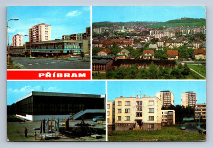 Postcard PRIBRAM (X23823)
