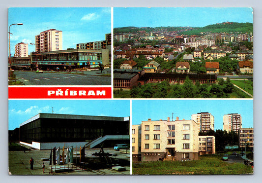Postcard PRIBRAM (X23823)